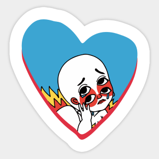 Heart Tears Sticker